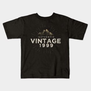 Authentic Vintage 1999 Birthday Design Kids T-Shirt